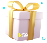 Receba seus bônus de boas-vindas no k59